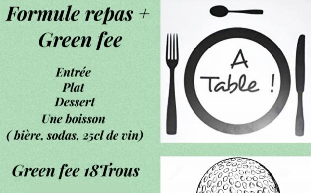 Formule Repas + GF tous les Mardis et Vendredis sur réservation 60€