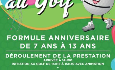 ANNIVERSAIRE GOLF